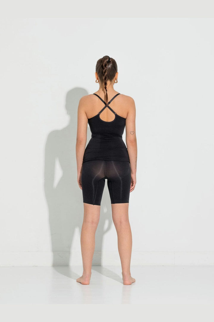 Lykkeland Ateliér - Second Skin Cami Top L0824908F.204 - Chocolate