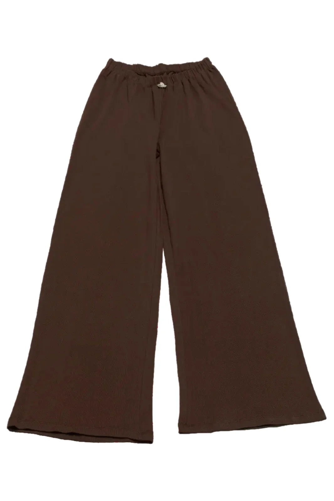 Maanesten - Ally Pointelle Pants Brown - 4297 Bukser 