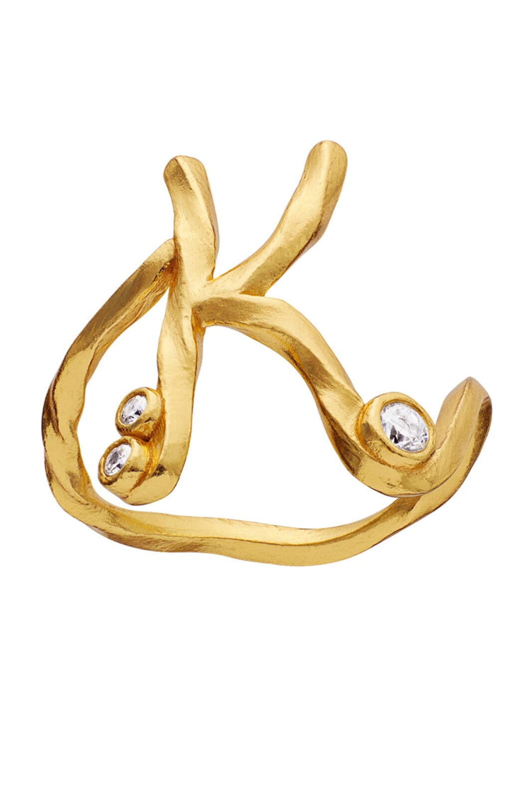Maanesten - K Alphabet Ring - 4937a Ringe 