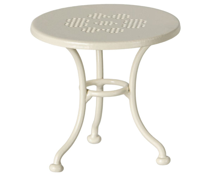 Maileg - Cafésæt, Mus, Lille - Råhvid - Mouse Furniture Legetøj 