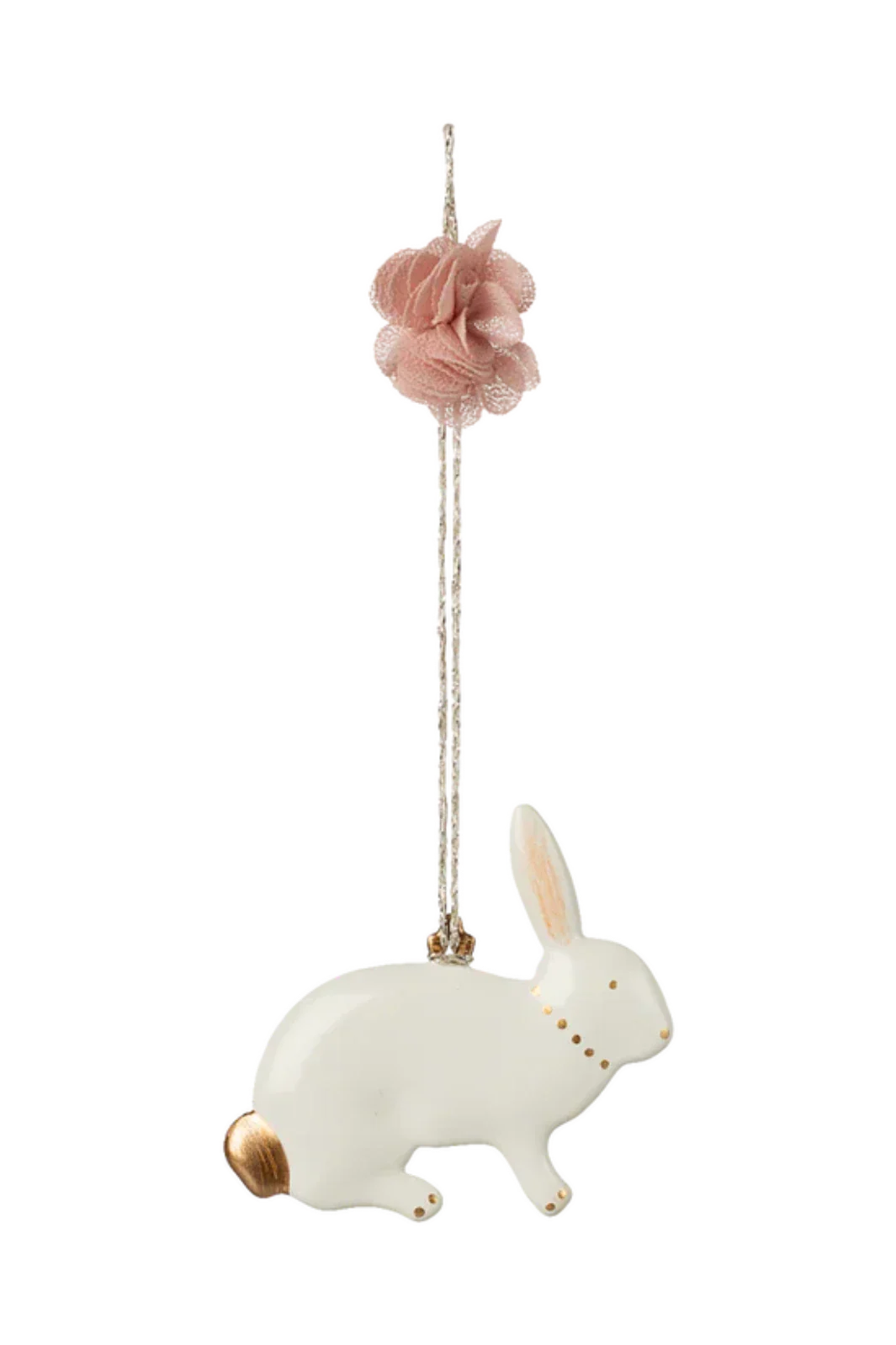 Maileg - Metal Ornament, Hare - Siddende 18-6300-00 Dekoration 