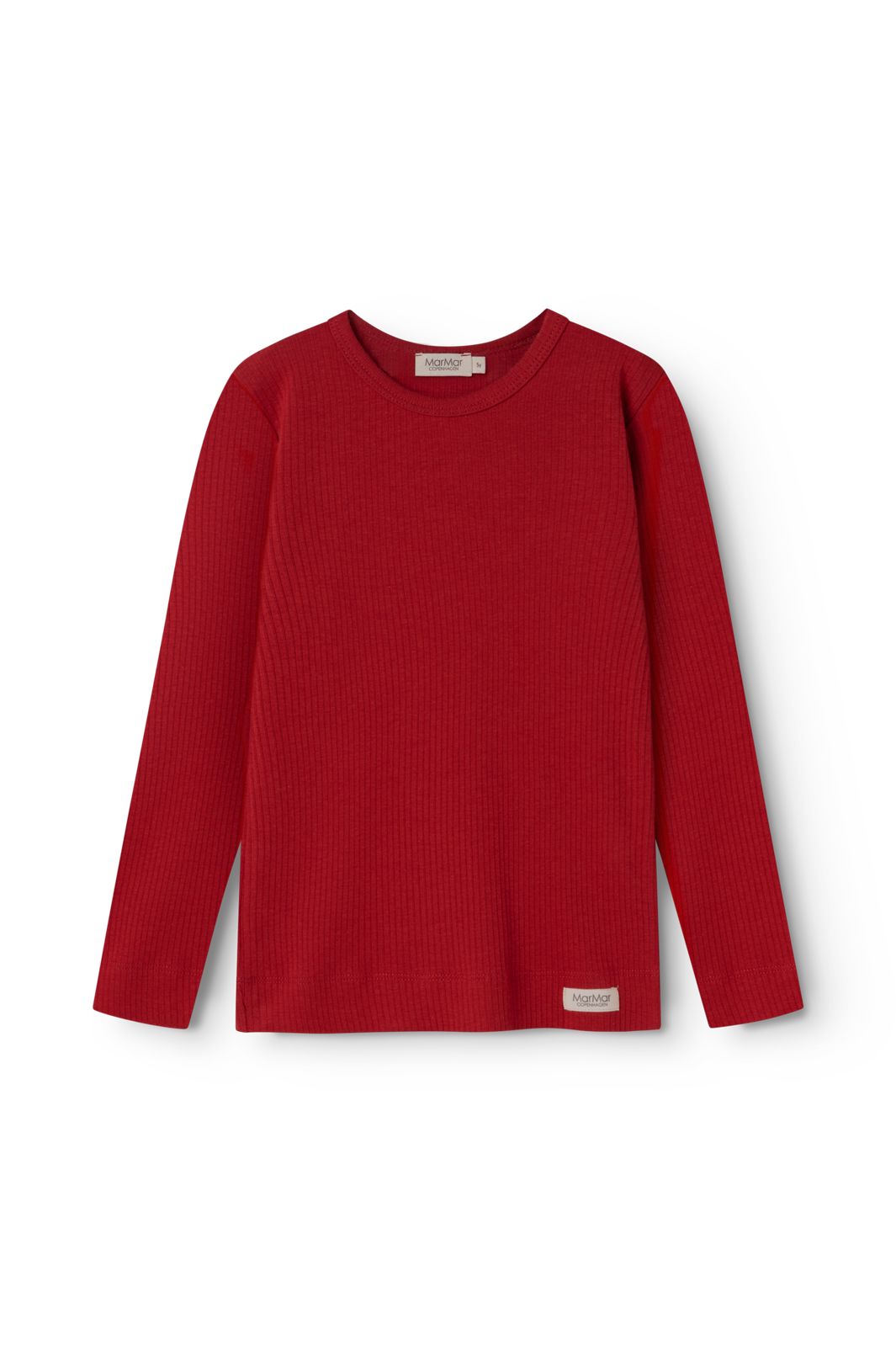 Marmar Copenhagen - Plain Tee Ls 265-001-30 - 3592 - Cherry