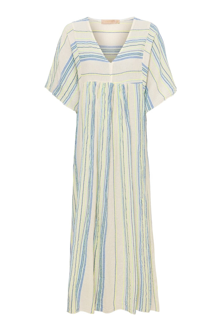 Marta Du Chateau - Dress - 8715A Blue/Yellow12 Kjoler 