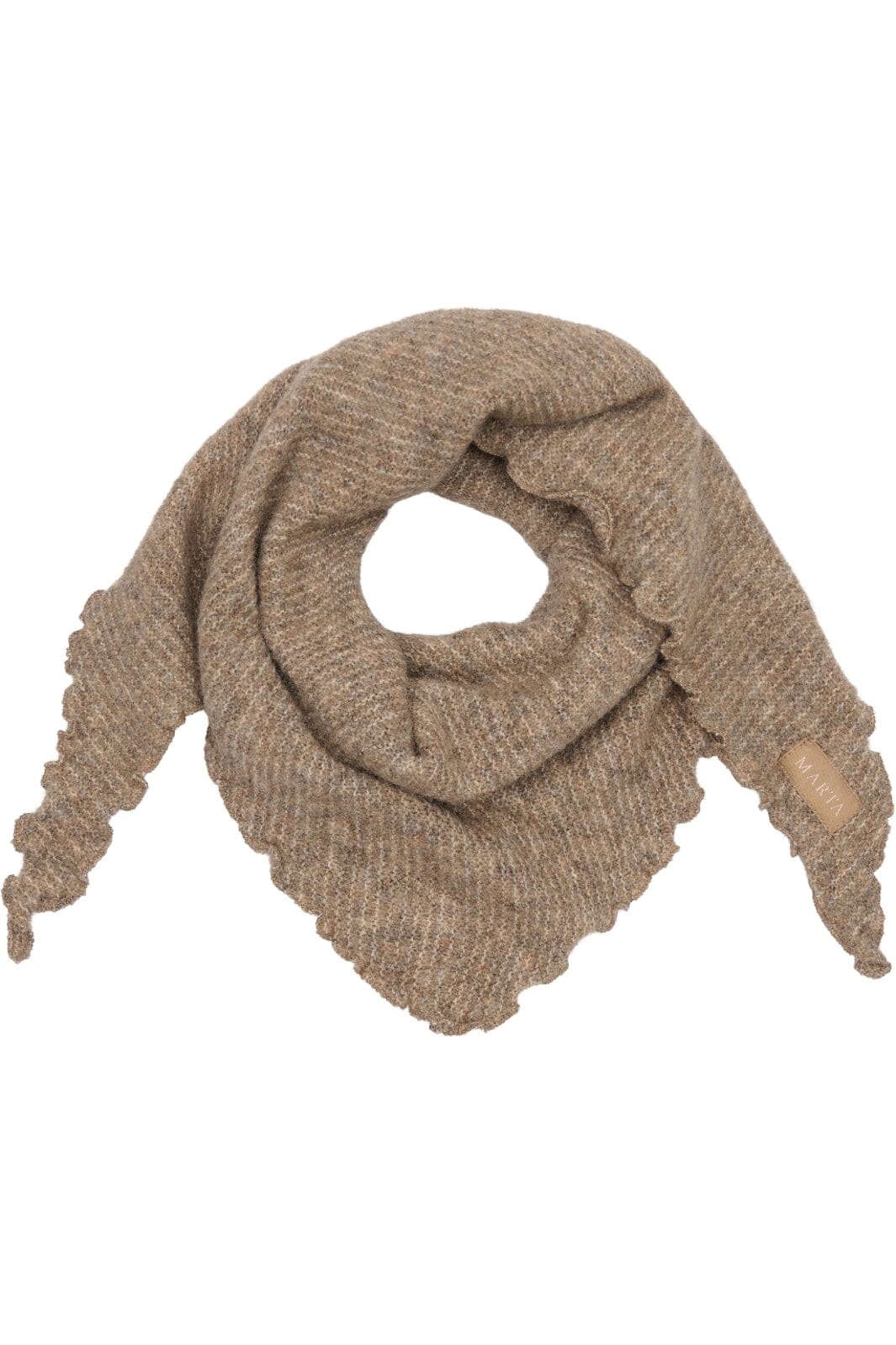 Marta Du Chateau - Mdcagnete Scarf 172-1100 - Fango