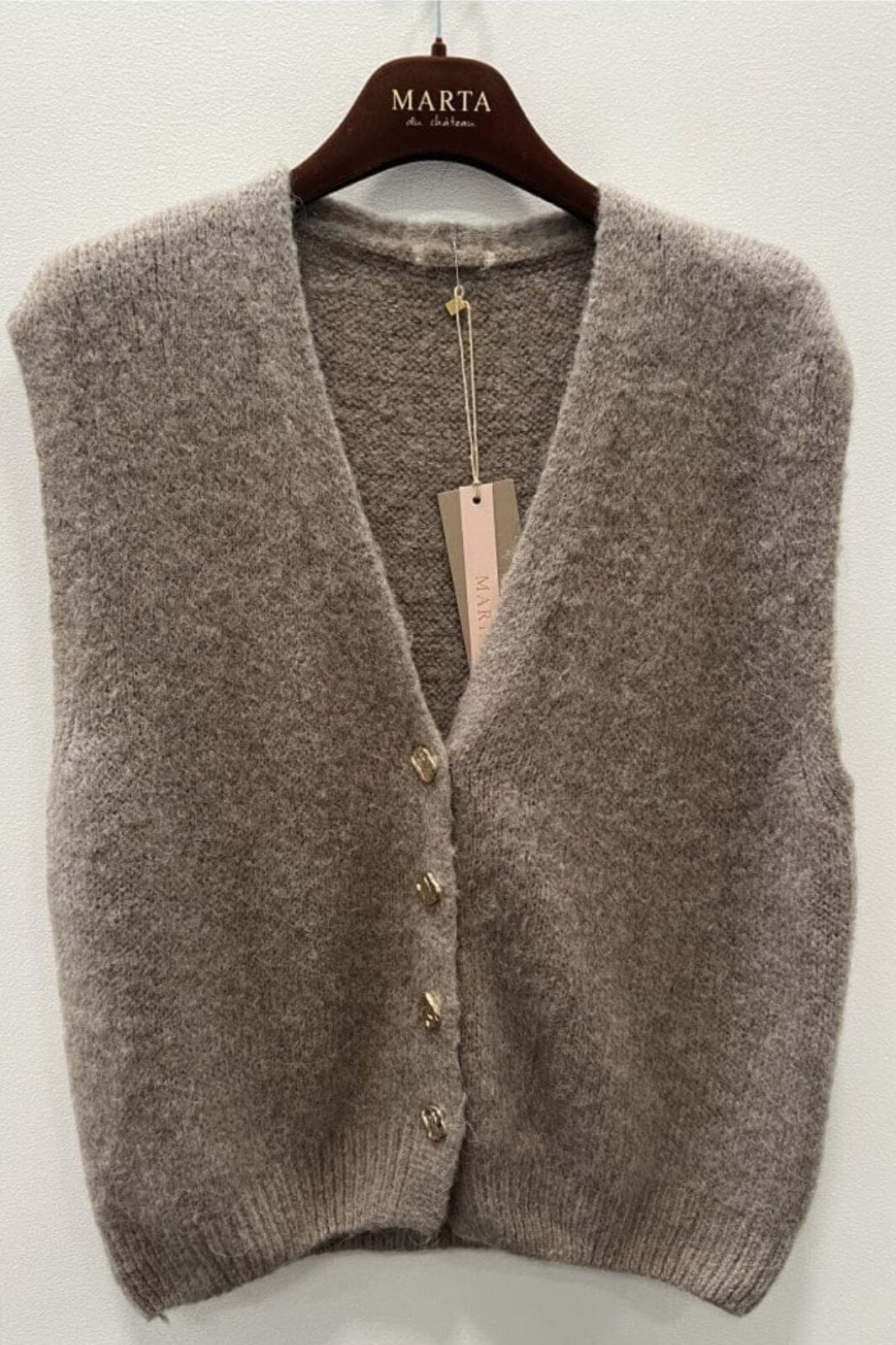 Marta Du Chateau - Mdcamara Vest 5215 - Fango Veste 