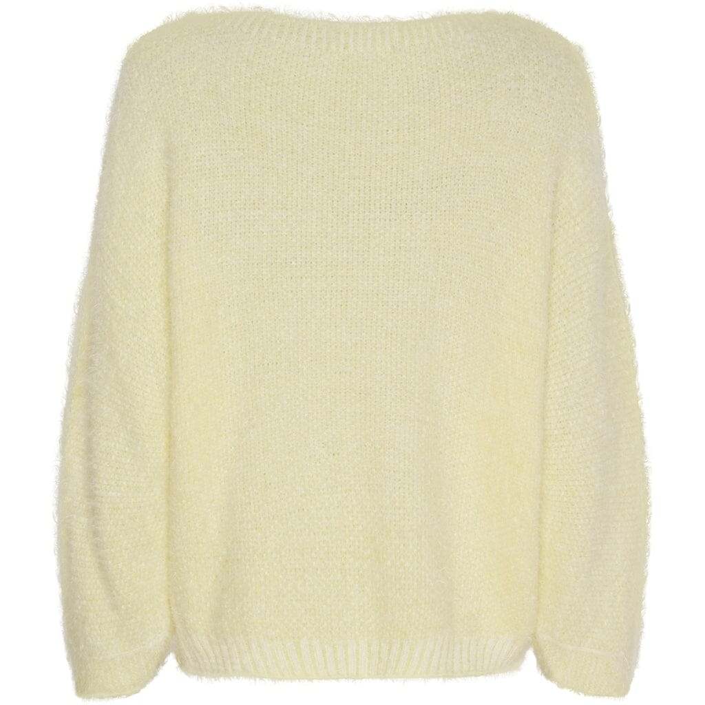 Marta Du Chateau - Mdcanouk Knit 8038 - Yellow Strikbluser 