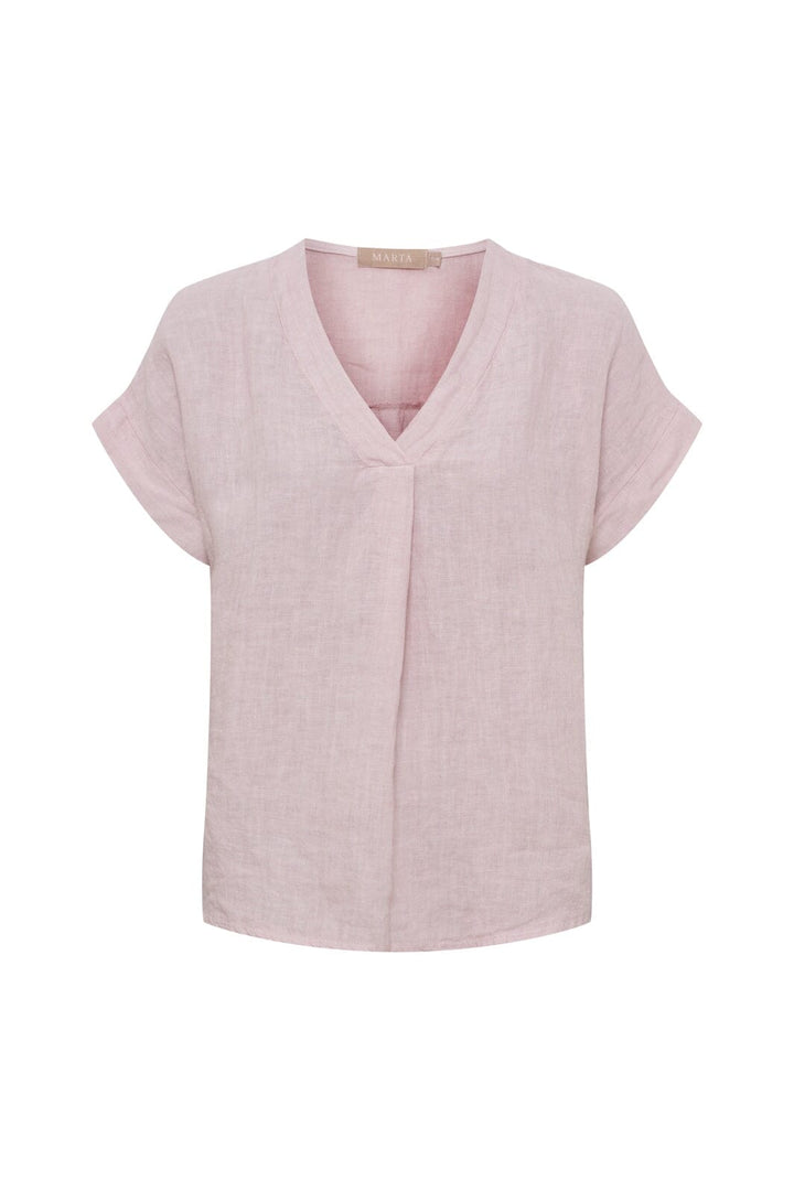 Marta Du Chateau - Mdcbellissima Blouse 86520 - Cipria