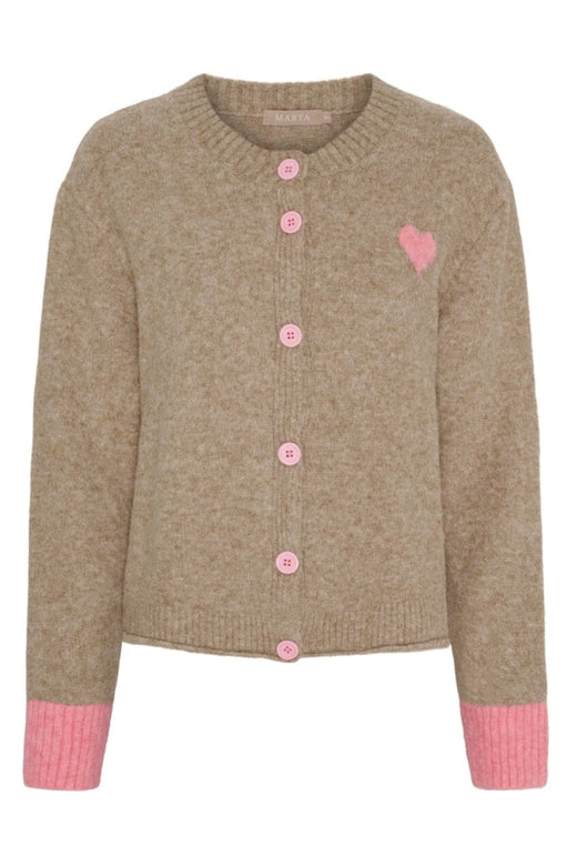 Marta Du Chateau - Mdccalla Knit KNA052 - Fango/Pinkw057