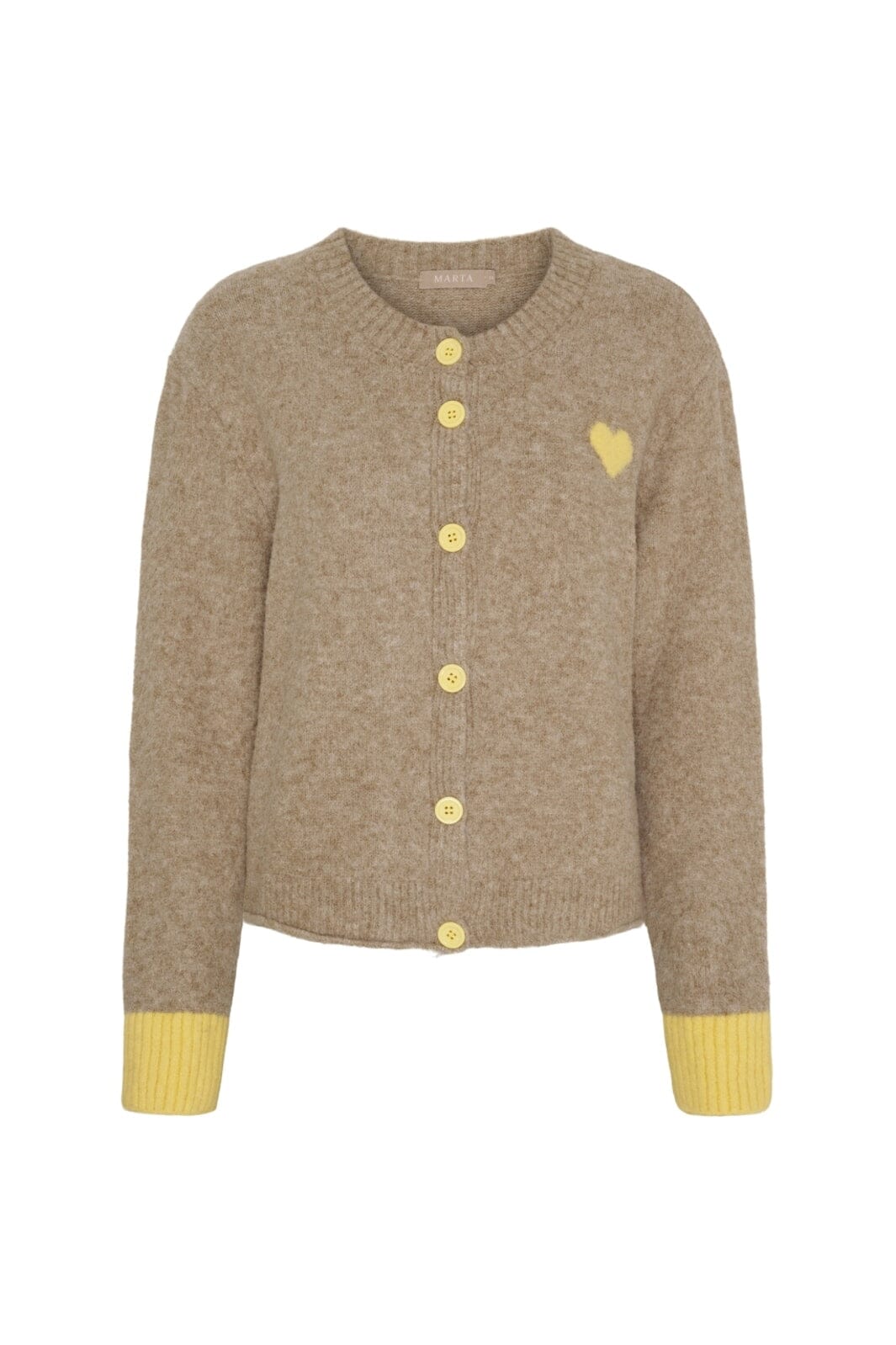 Marta Du Chateau - Mdccalla Knit KNA052 - Fango/Yelloww057