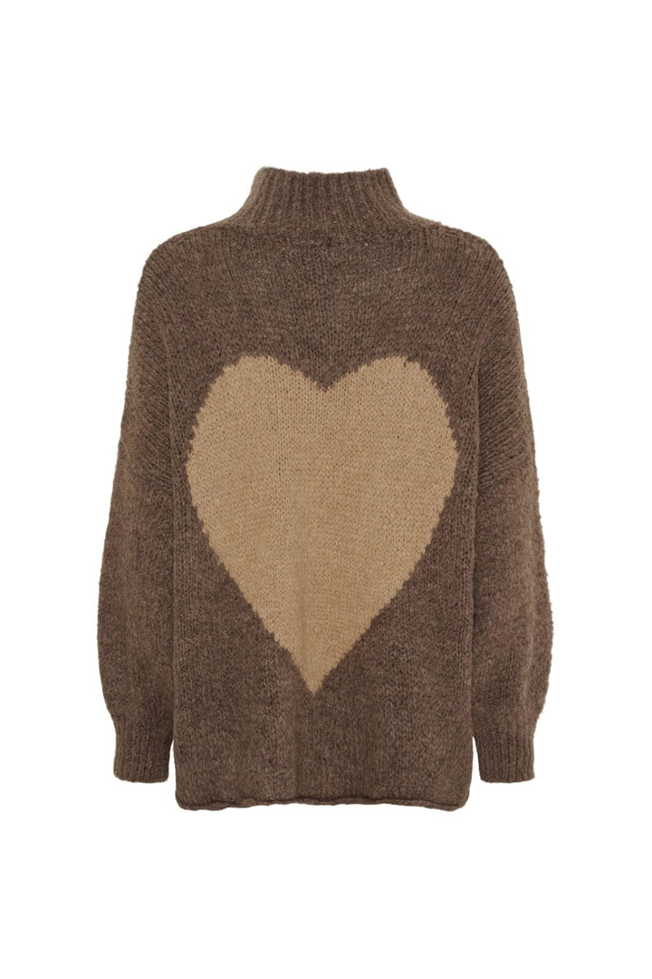 Marta Du Chateau - Mdccedar Knit 9232 - Fango/Light Camel