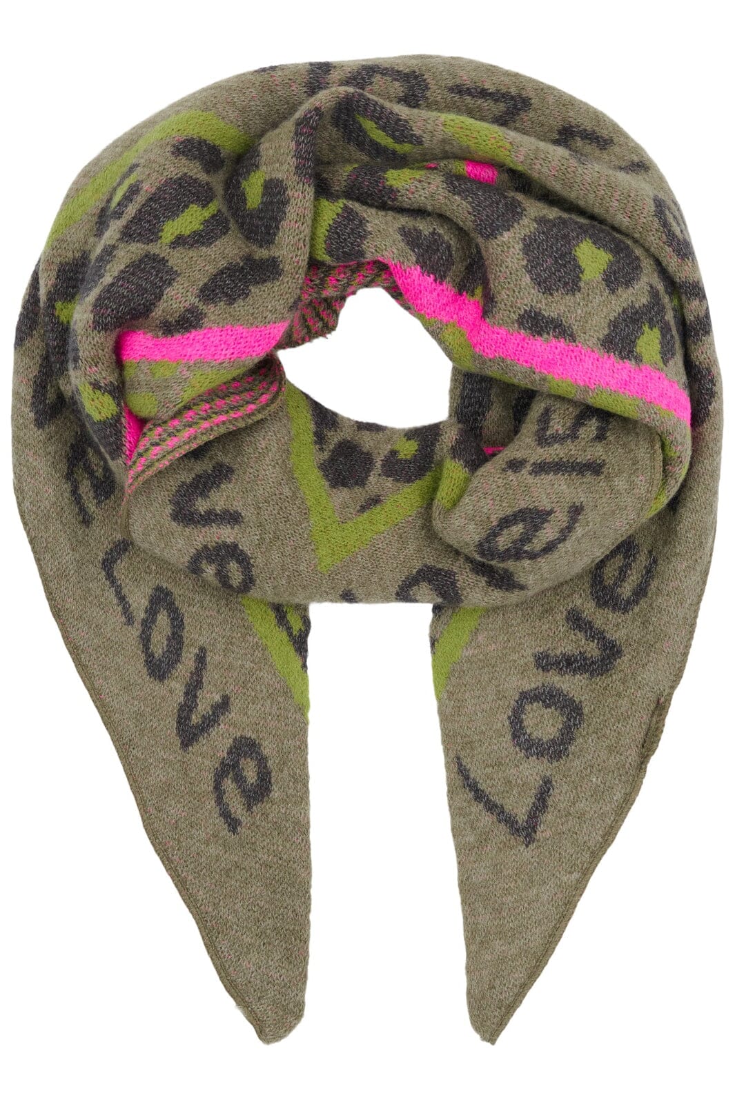 Marta Du Chateau - Mdcclio Scarf BA-0746 - Olive7 Tørklæder 
