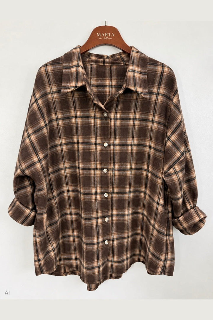 Marta Du Chateau - Mdccloud Shirt 92050 - Brown