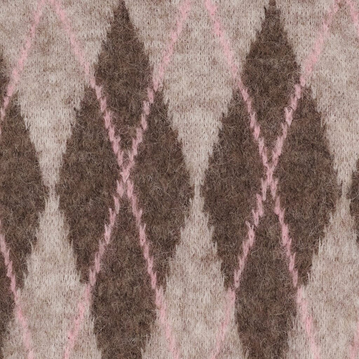 Marta Du Chateau - Mdccora Knit 82171 - Beige/Rose Strikbluser 