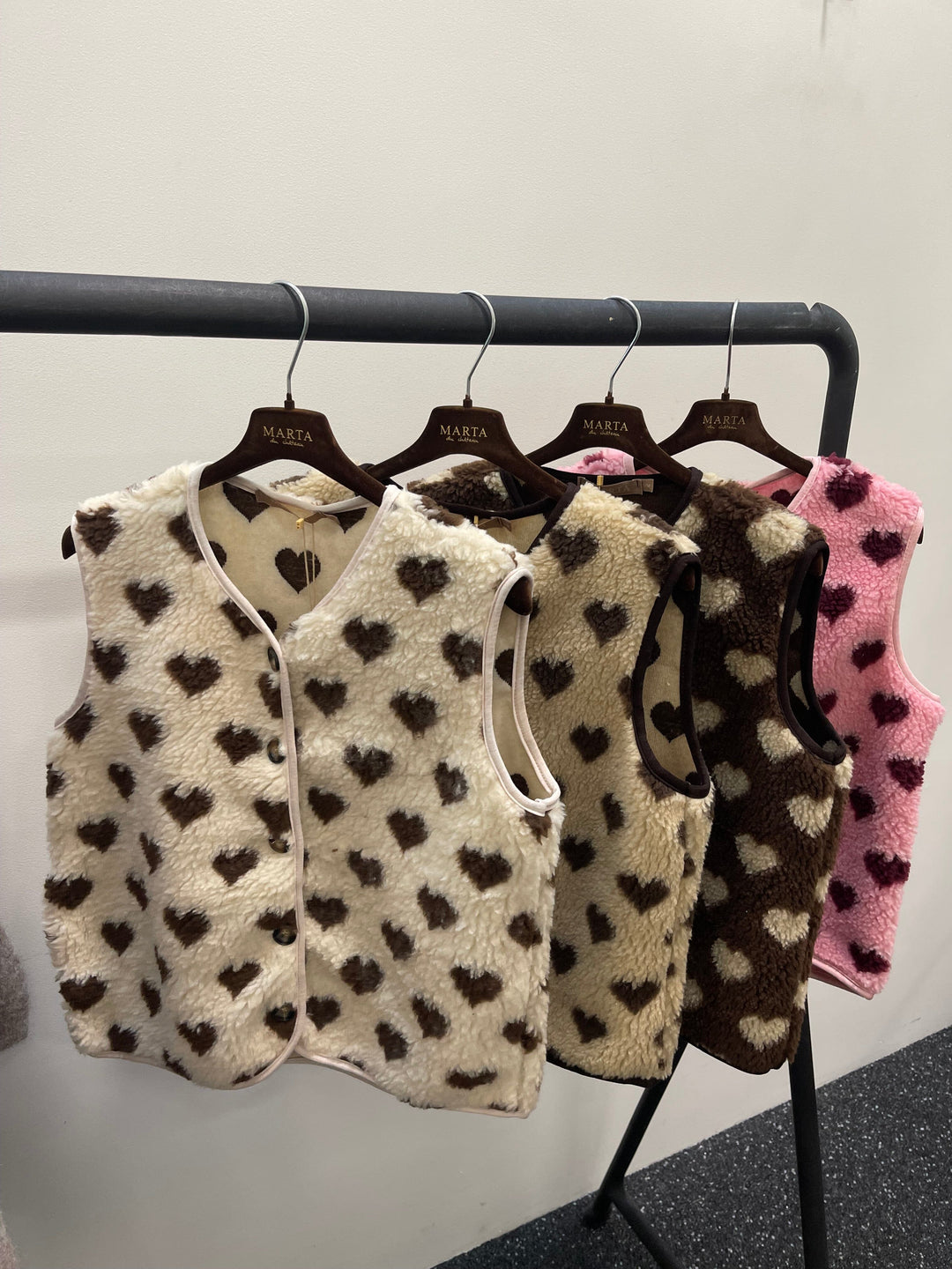 Marta Du Chateau - Mdcdahlia Vest 25710 - Cream/Moro Veste 