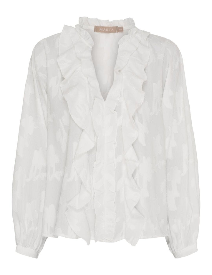 Marta Du Chateau - Mdcelea Shirt 58221 - White Skjorter 