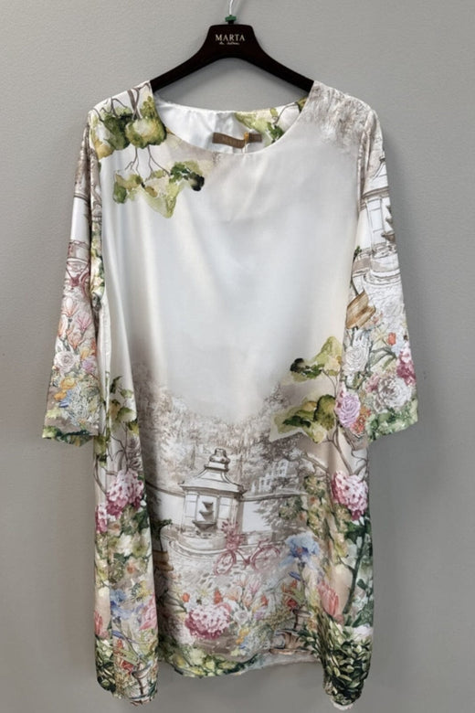 Marta Du Chateau - Mdcfabiana Dress 7872 - Panna