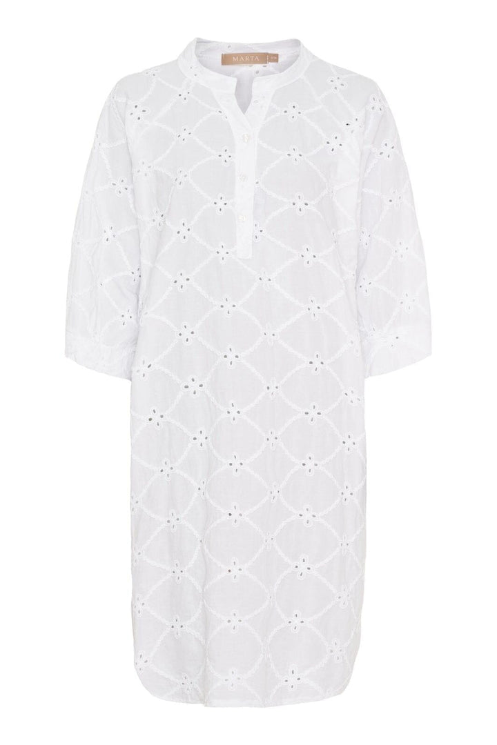 Marta Du Chateau - Mdcfelicia Dress 7138 - White Kjoler 