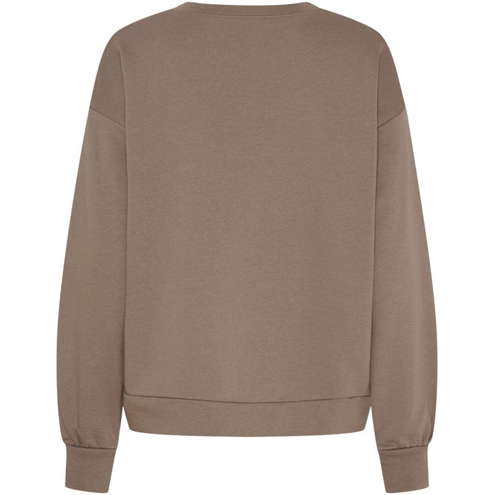 Marta Du Chateau - Mdcjessa Sweatshirt 7976 - Fango Melange Sweatshirts 