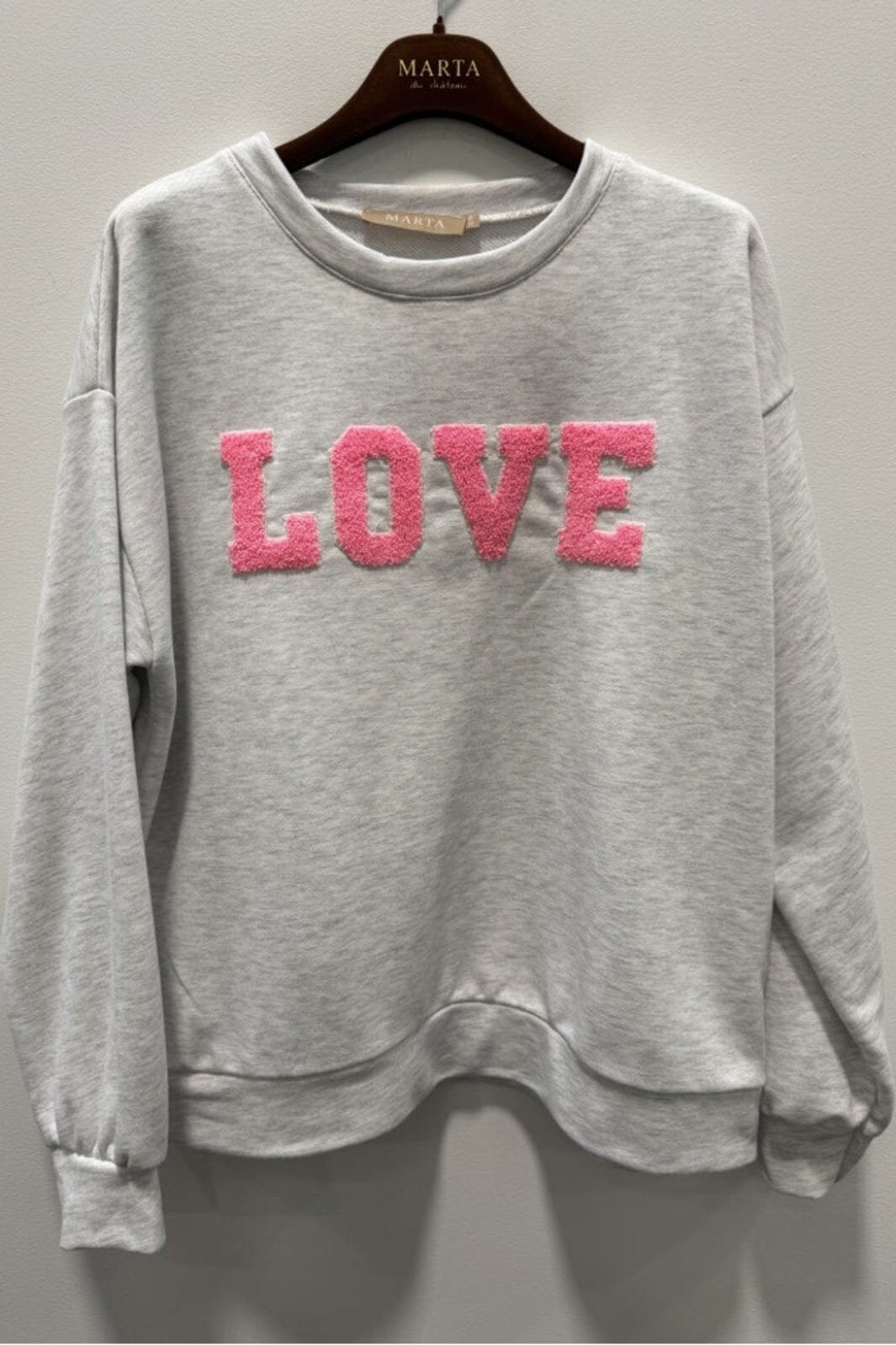 Marta Du Chateau - Mdcjessa Sweatshirt 7976 - Light Grey Melange