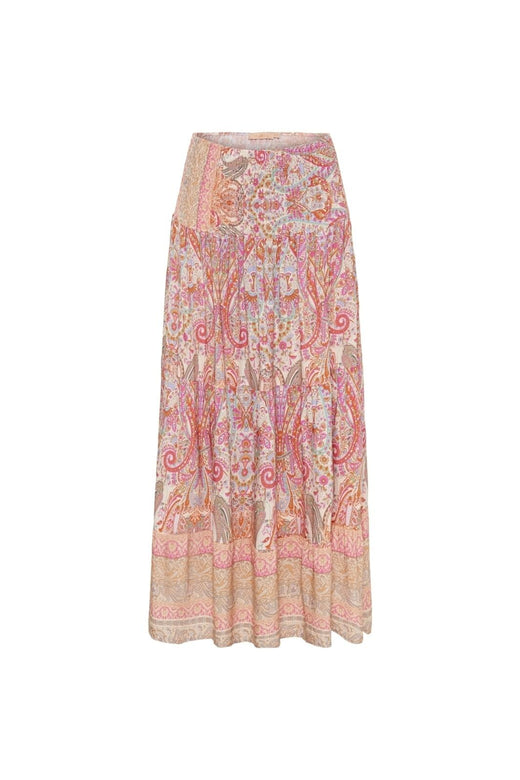 Marta Du Chateau - Mdcjosefina Skirt 5849 - Beige4174Print