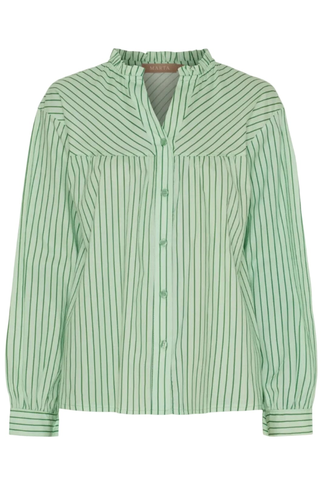 Marta Du Chateau - Mdckalina Shirt 7881 - Verde5888Tpg Skjorter 