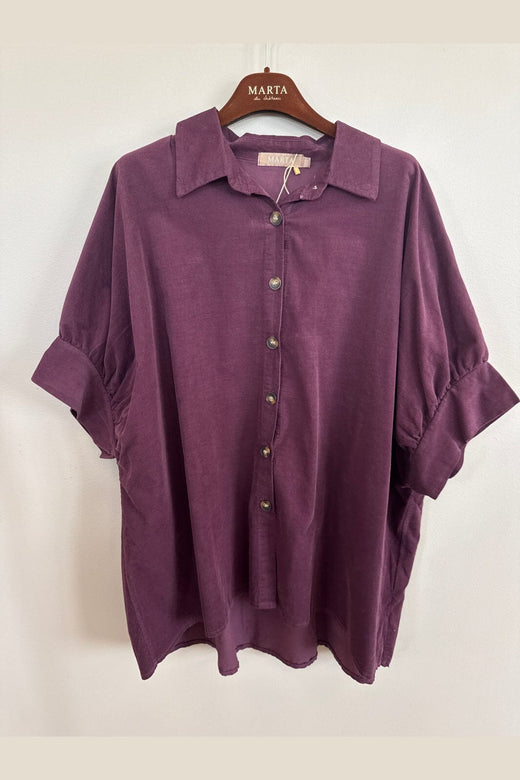 Marta Du Chateau - Mdckaori Shirt 86250V - Bourgogne78003