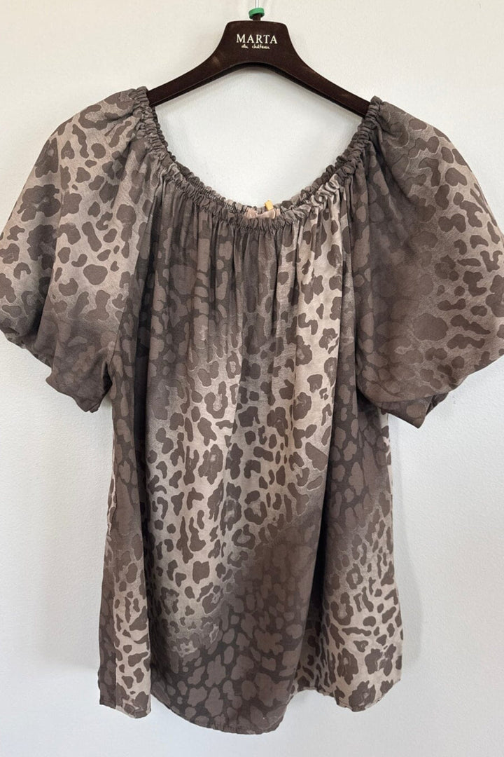 Marta Du Chateau - Mdcluciana Top 26136 Leo - Brown