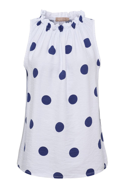 Marta Du Chateau - Mdclucina Top 2319 - White Toppe 