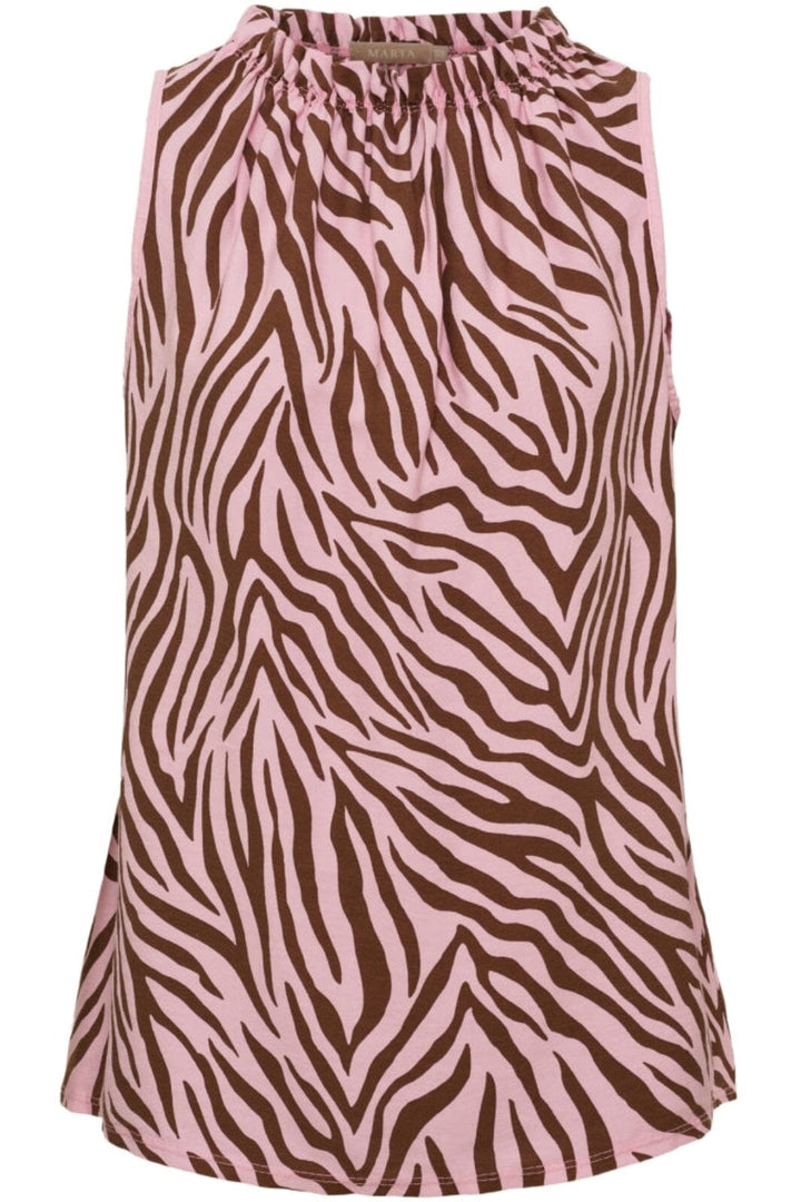 Marta Du Chateau - Mdclucina Top 2319 Zebra - Pink Toppe 