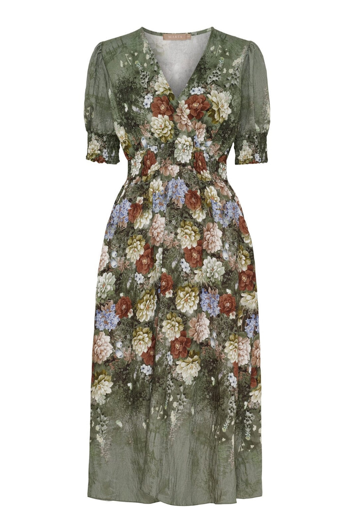 Marta Du Chateau - Mdclydia Dress 25216 - Military 0460 Kjoler 