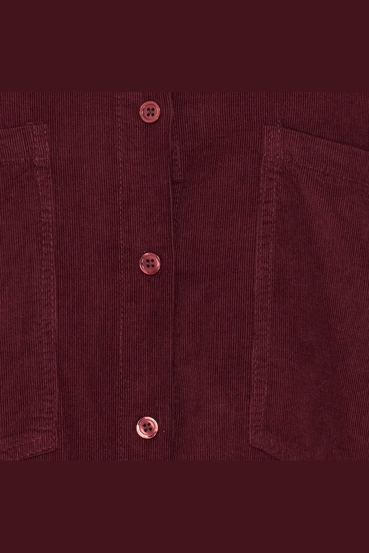 Marta Du Chateau - Mdcmaelys Shirt 258037V - Bordeaux6269