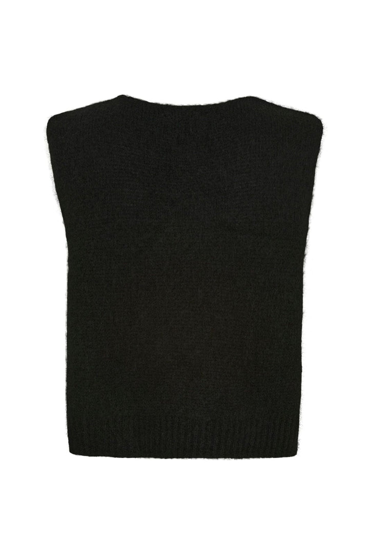 Marta Du Chateau - Mdcmarlene Vest 5114 - Black