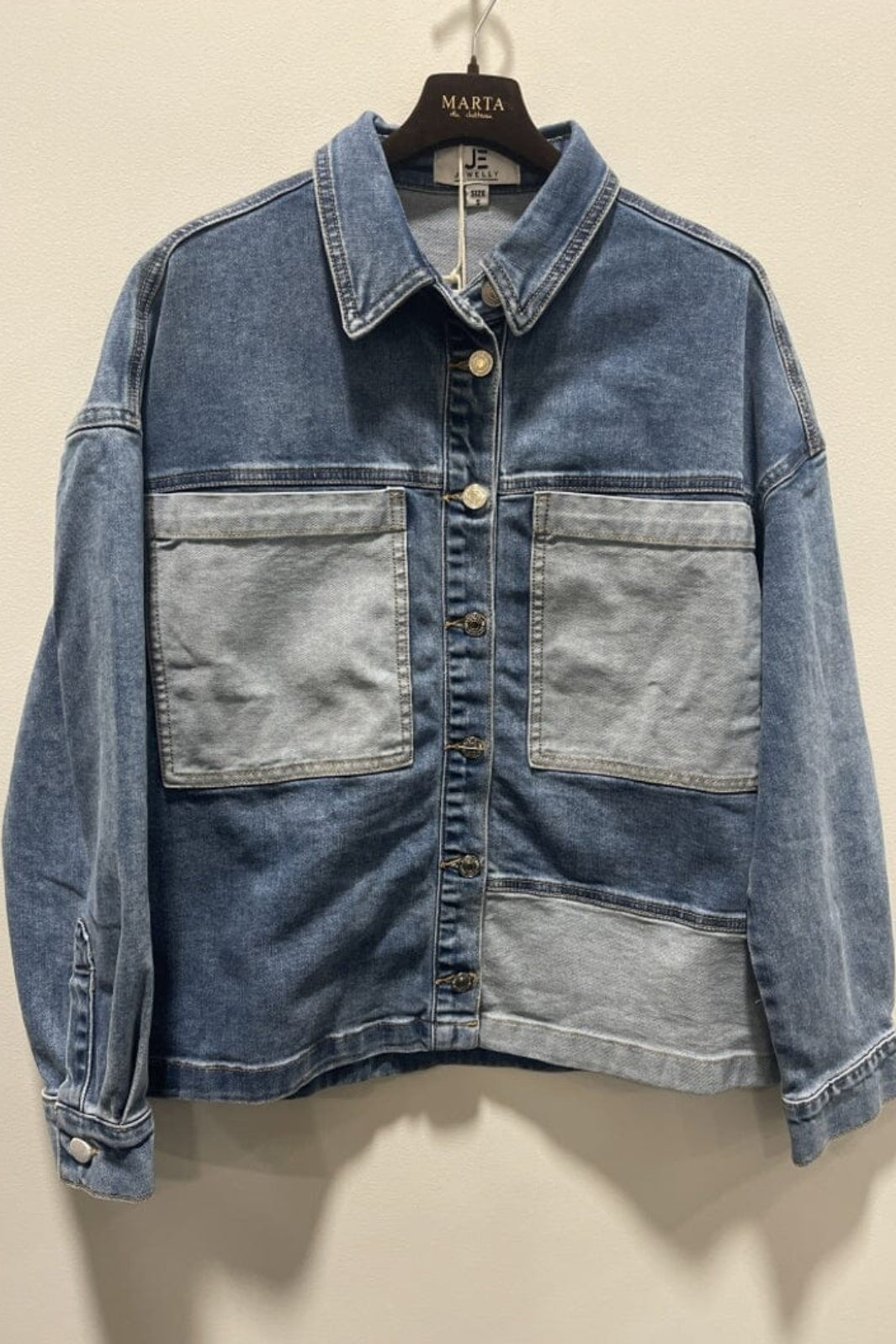 Marta Du Chateau - Mdcmilja Shirt MDC238-V9079A - Blue Denim