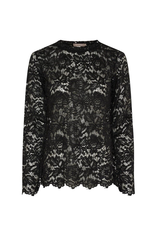 Marta Du Chateau - Mdcmilley Ls Tee 7707 - Black