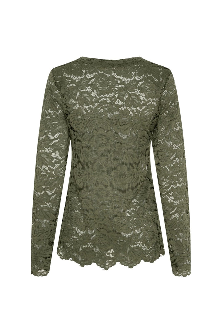 Marta Du Chateau - Mdcmilley Ls Tee 7707 - Militairy