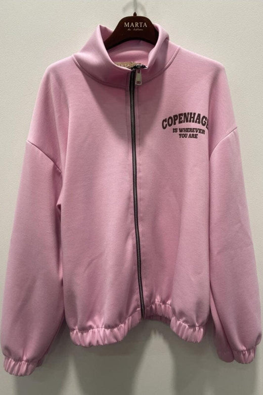 Marta Du Chateau - Mdcnete Cardigan 22669 - Pink/Brown