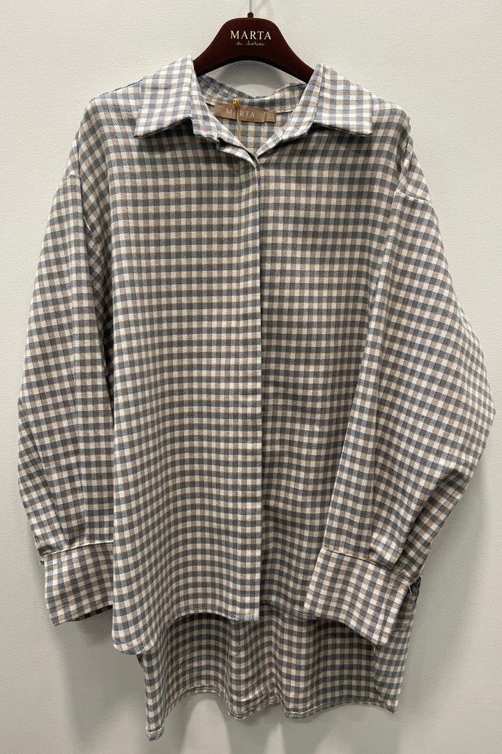 Marta Du Chateau - Mdcorlanda Shirt 7497 - Blue Skjorter 