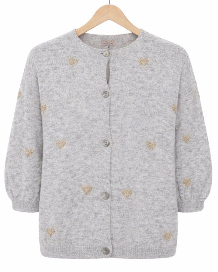 Marta Du Chateau - Mdcparisa Knit 9647 - Grey Strikbluser 