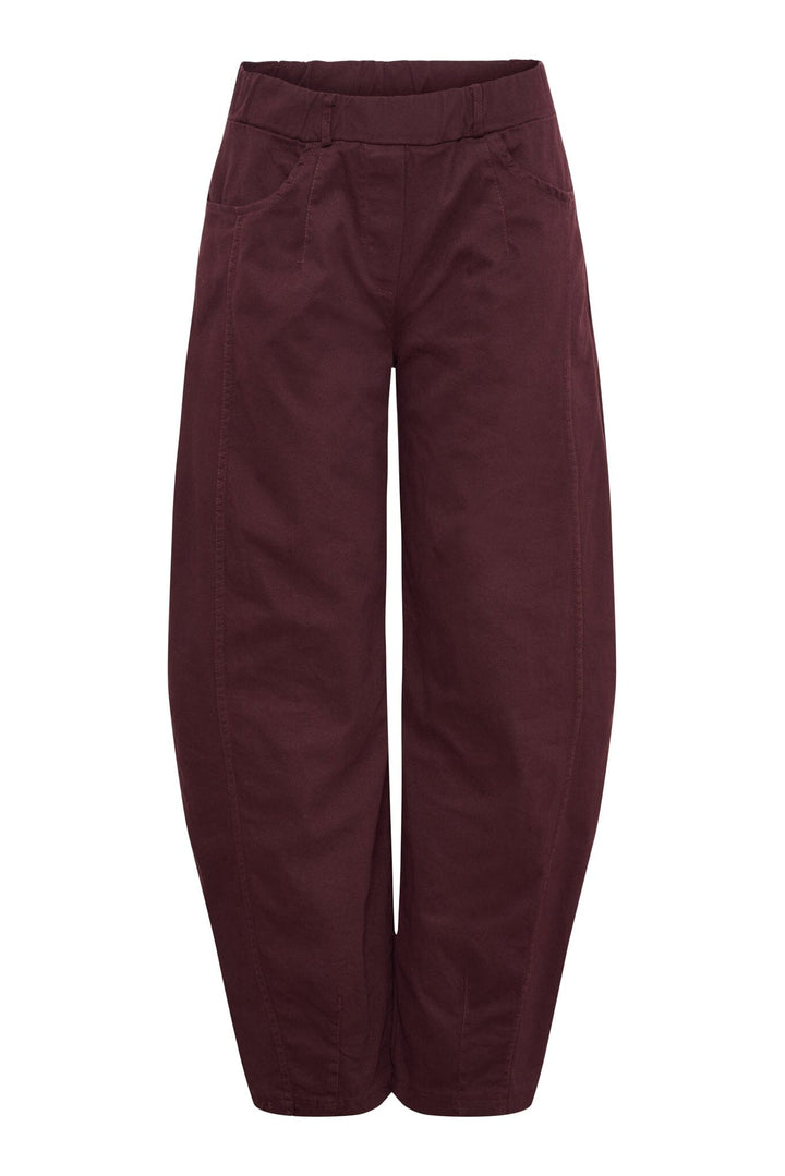 Marta Du Chateau - Mdcpeonia Pants 70181 - Bordeaux Bukser 