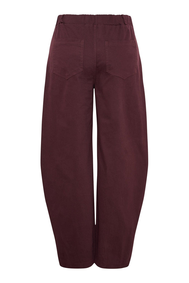 Marta Du Chateau - Mdcpeonia Pants 70181 - Bordeaux Bukser 