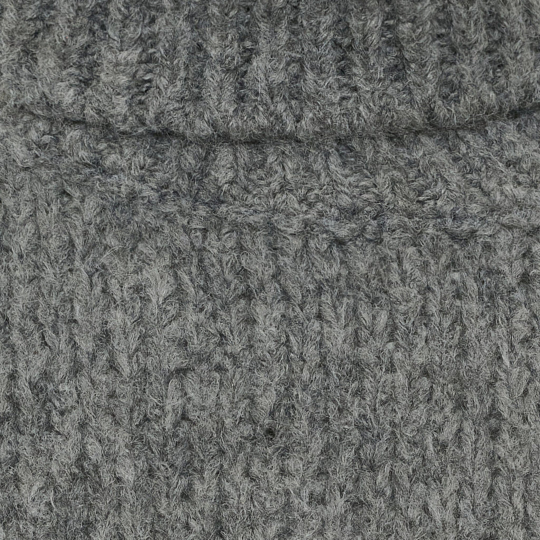 Marta Du Chateau - Mdcstarling Knit 9981 - Dark Grey Strikbluser 