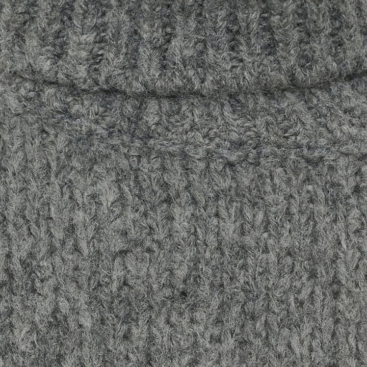 Marta Du Chateau - Mdcstarling Knit 9981 - Dark Grey Strikbluser 