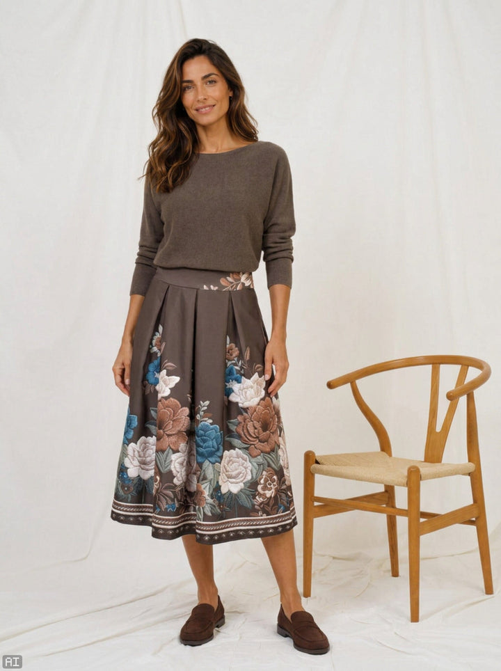 Marta Du Chateau - Mdctarella Skirt 4911a - Moro Flower Nederdele 