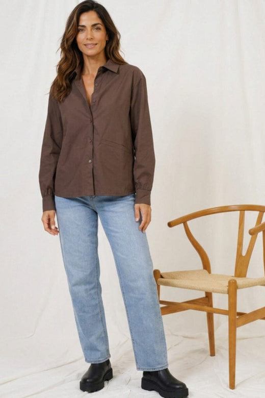 Marta Du Chateau - Mdcvaila Shirt 8926 - Moro
