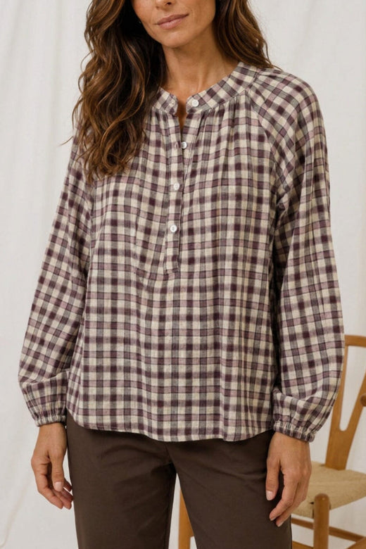 Marta Du Chateau - Mdczephyr Blouse 8787 - Bordeaux5