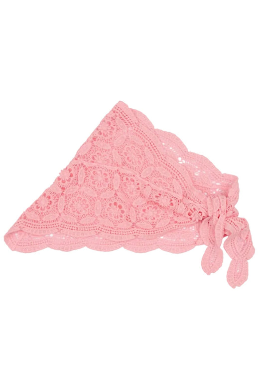 Marta Du Chateau - Mdczinnia Lace Hip Scarf BA-3510 - Pink Tørklæder 