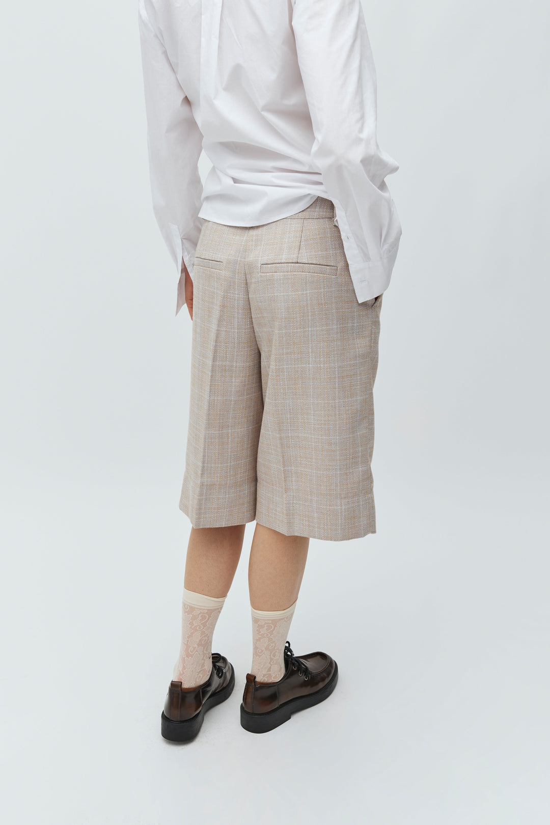 MbyM - Brecan-M 63350828 - U68 - Beige Check Shorts 