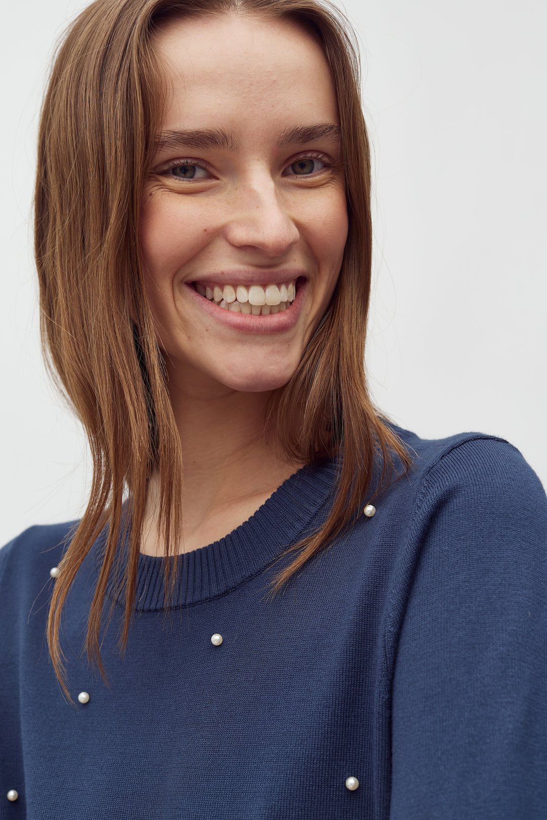 MbyM - Carla Sparkle-M 57620735 - B81 - Midnight Navy Strikbluser 