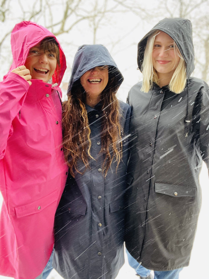 MbyM - Fabiola Regnjakke - Black Regnjakker 