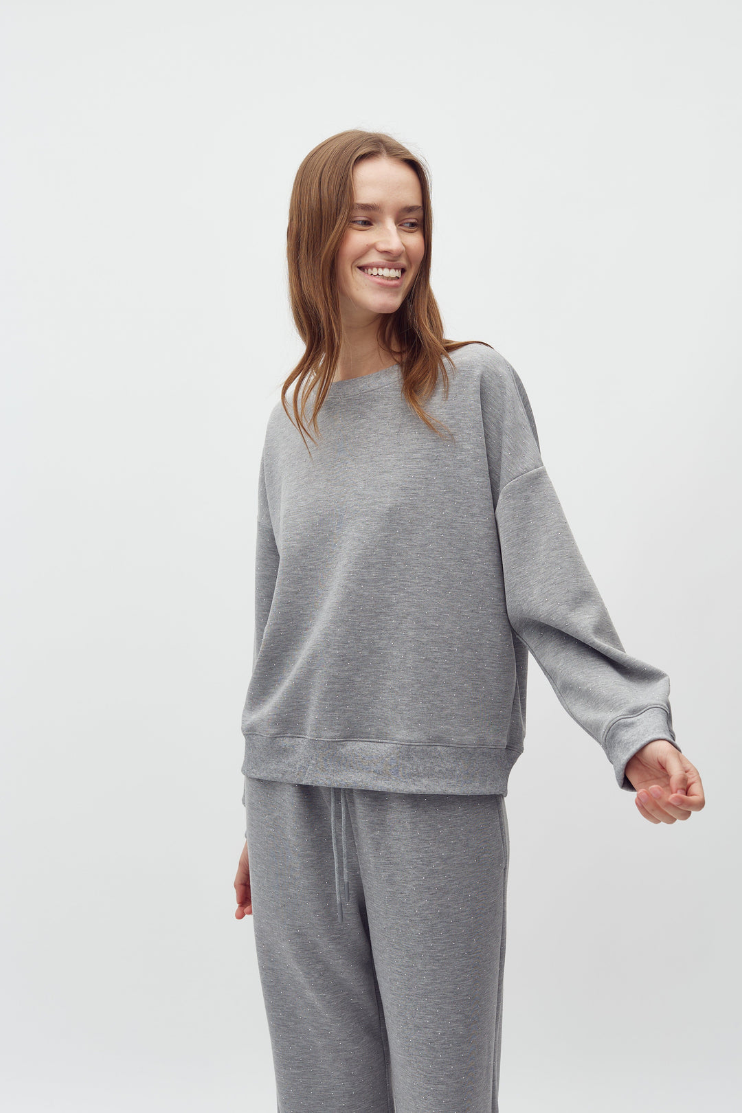 MbyM - Gilli-M 63100726 - H50 - Medium Grey Melange T-shirts 